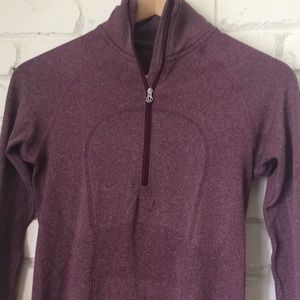 Lululemon long sleeve swiftly. Plum.